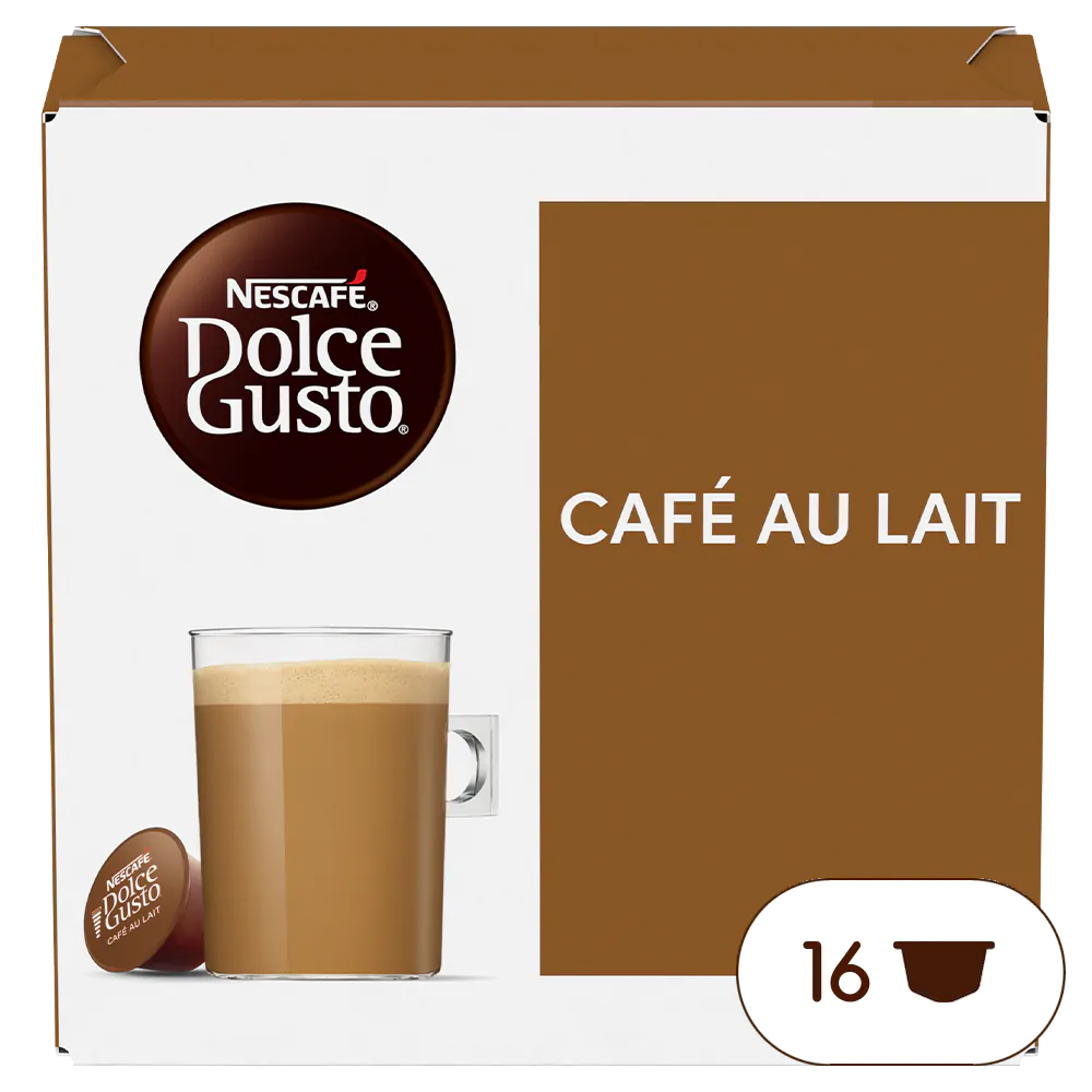 Café au lait 16 capsules